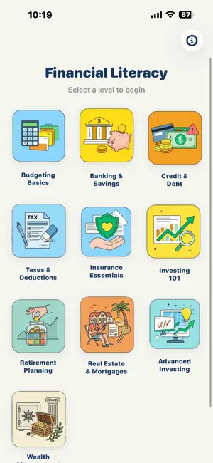 Financial Quiz screenshot 1