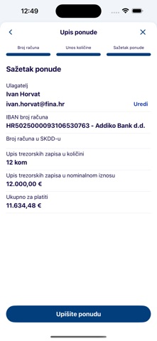 M-RIZNICA iPhone screenshot
