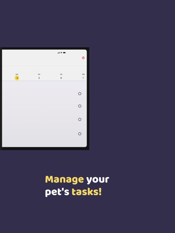 Aumigo - Pet Care & Routine iPad screenshot