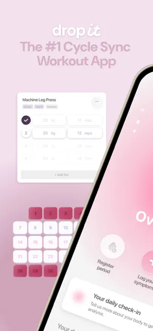 Cycle Sync Workouts: Drop It screenshot 1