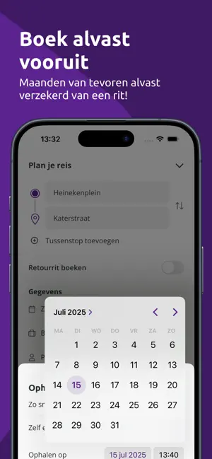 sneleentaxi: een rit boeken iPhone screenshot 5