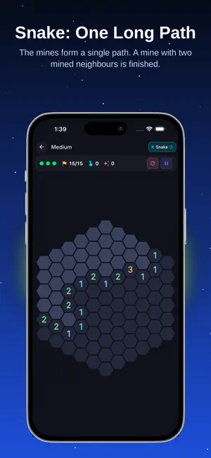 Hexasweeper: 15 Minesweepers screenshot 3