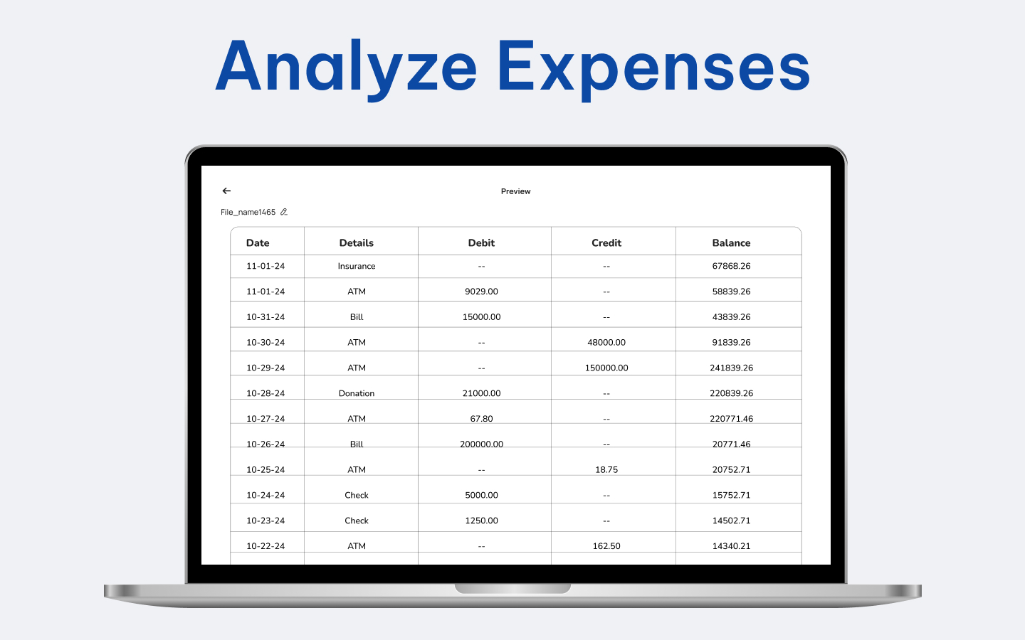 Bank Statement Converter: XLSX screenshot 23