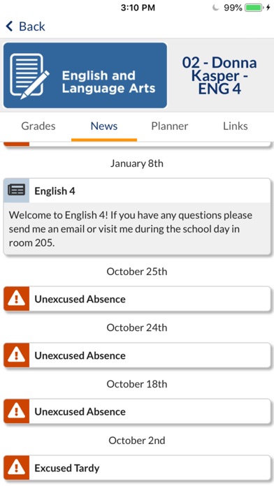 GCSB Focus App Screenshot