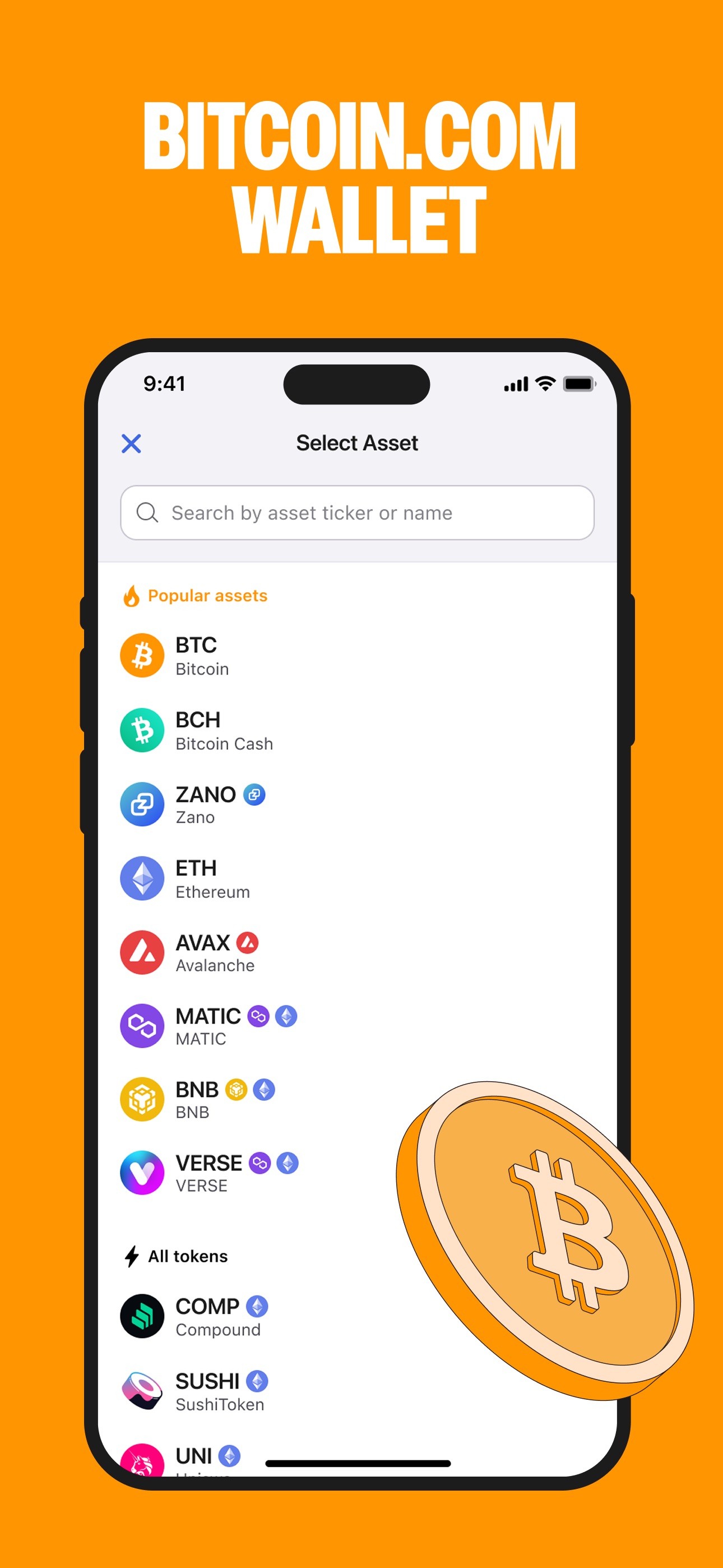 Screenshot 1 of Bitcoin.com Wallet: Bitcoin