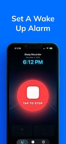 AllSleep - Recorder & Alarm iPhone screenshot