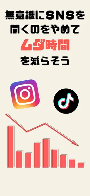 そのSNSどうして開いたの？ スマホ依存制限で時間を有効化 screenshot 4