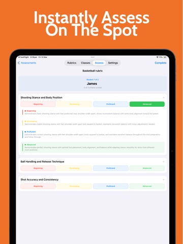 App screenshot