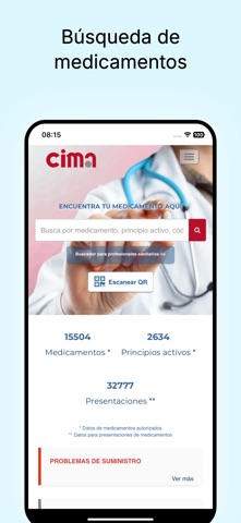 aempsCIMA screenshot