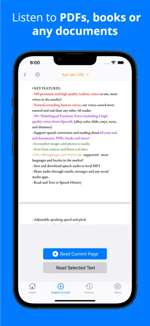 Text to Speech - XSpeech Read screenshot 3