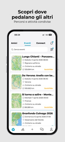 Chetibra: Eventi e GPS bici screenshot