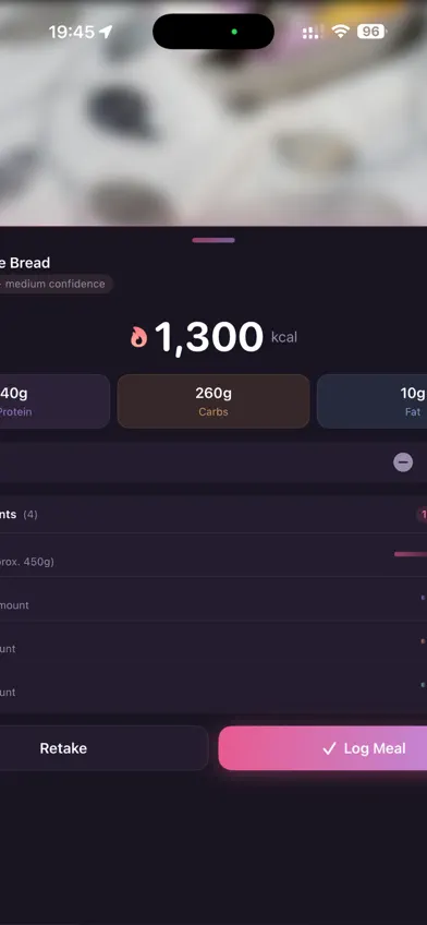 CaloriesSnap screenshot 1