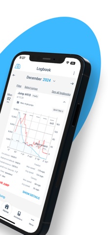 LB Altimeters - JumpTrack iPhone screenshot