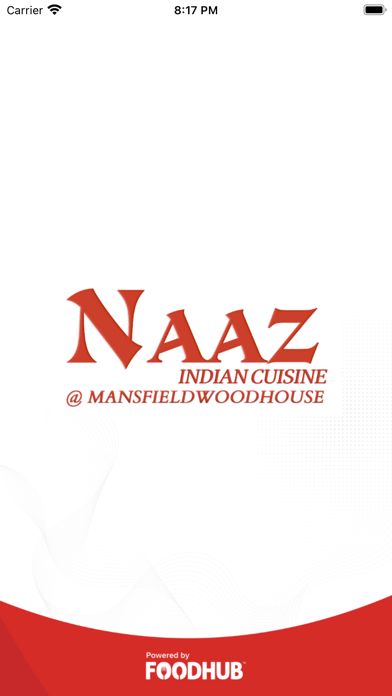 Naaz Indian Cuisine. Screenshot
