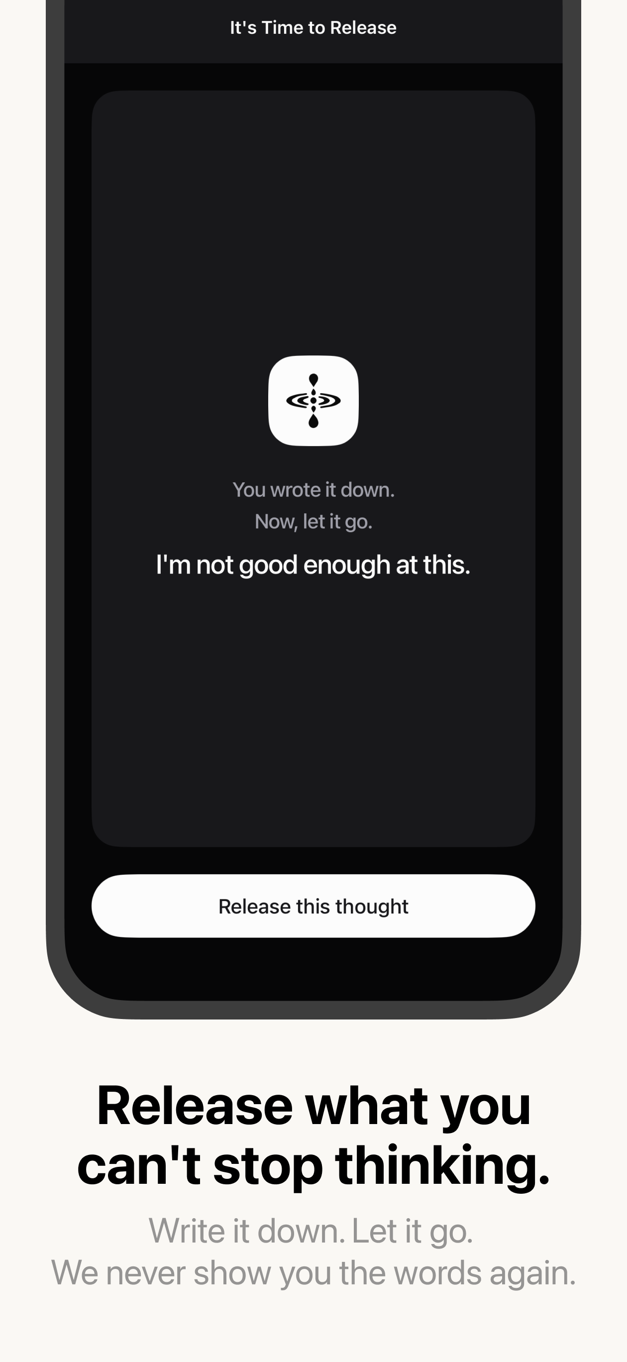 Mood Journal: Just for Today