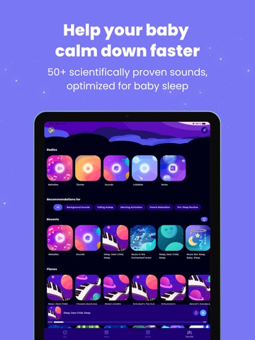 Happy Baby - Sleep & Tracker iPad screenshot