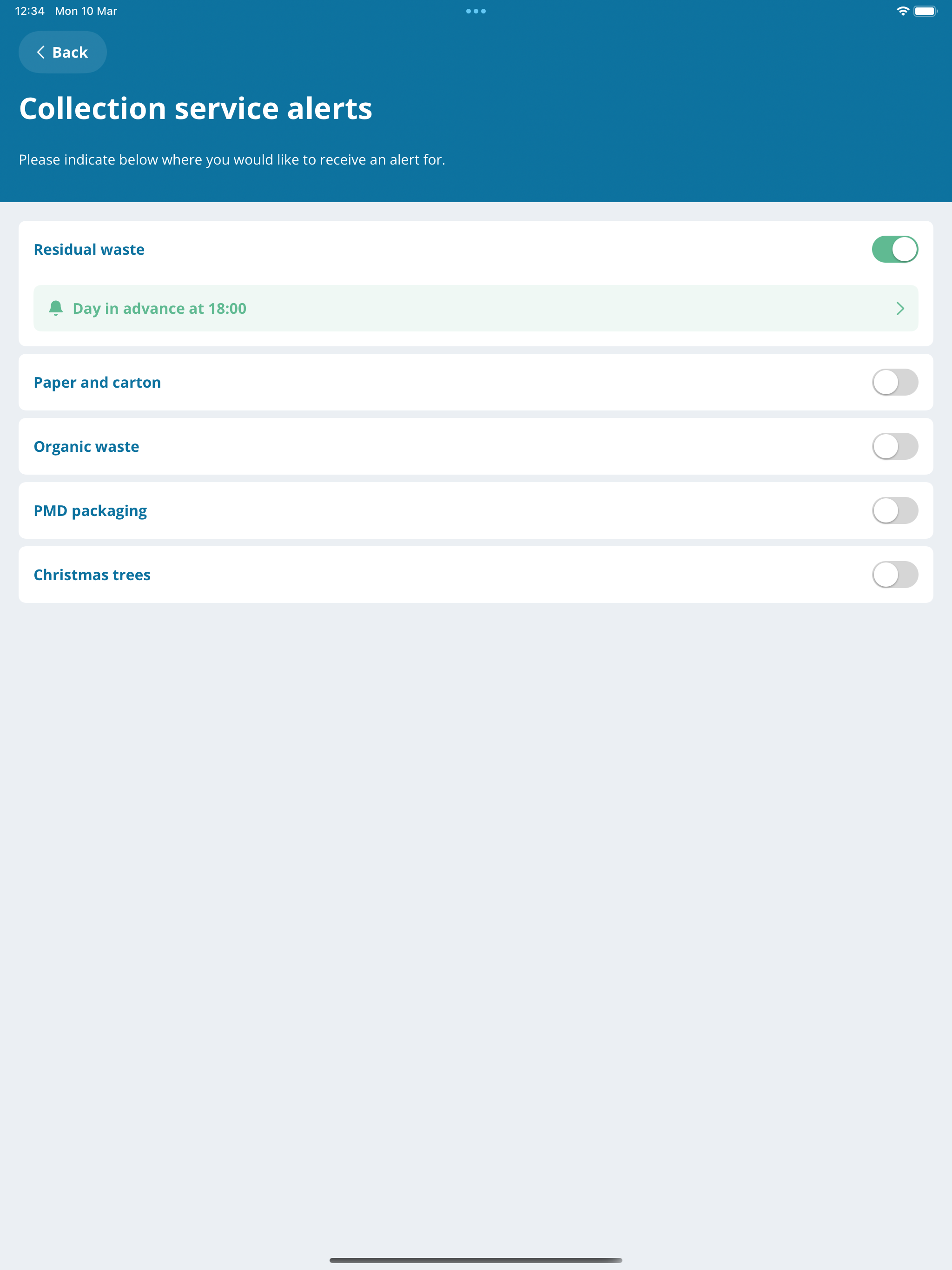 Milieu App
