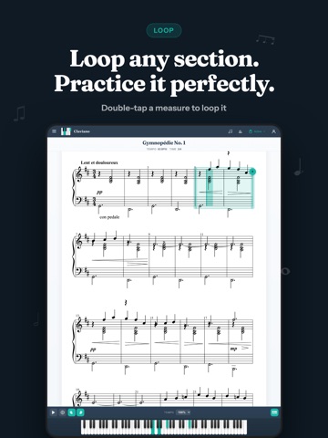 Claviano: Piano Sheet Music iPad screenshot