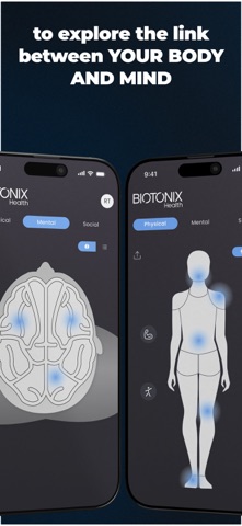 Biotonix Health iPhone screenshot