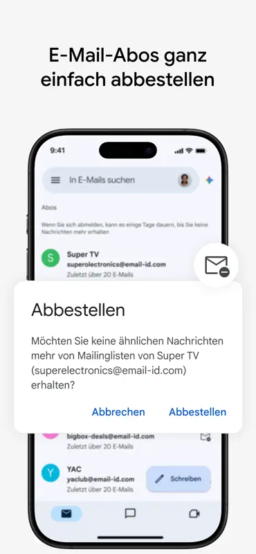 Gmail – E-Mail von Google screenshot 3 of 10