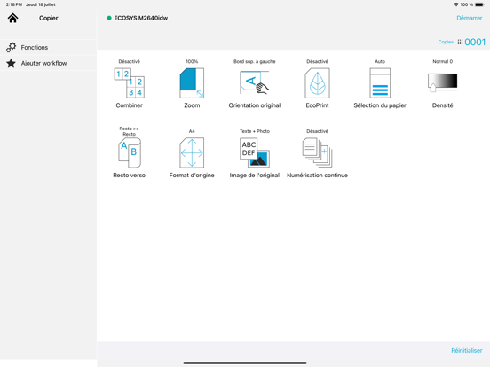 Screenshot #5 pour KYOCERA MyPanel