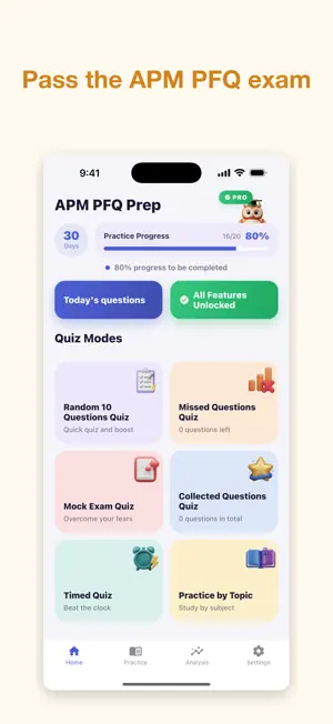 APM PFQ Exam Prep 2026 screenshot 1