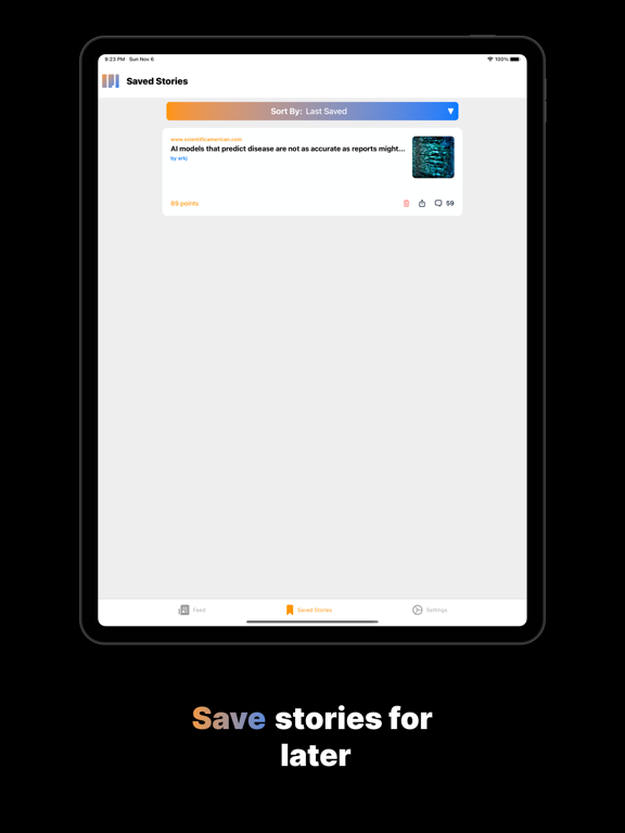 App screenshot