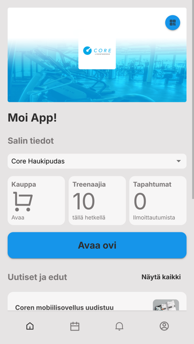 Liikuntakeskus Core Screenshot