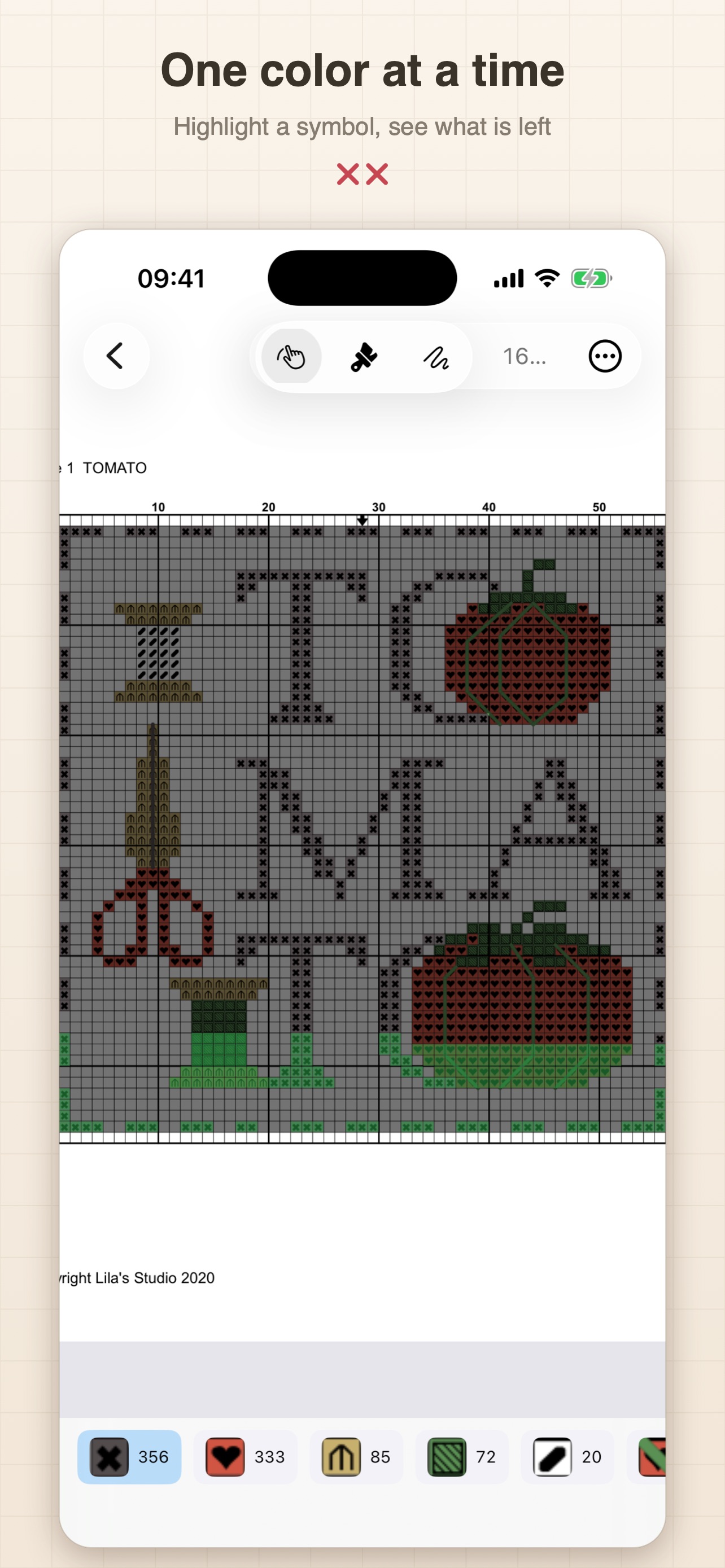Screenshot 5 of StitchGrid: Cross Stitch Chart