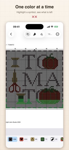 StitchGrid: Cross Stitch Chart screenshot