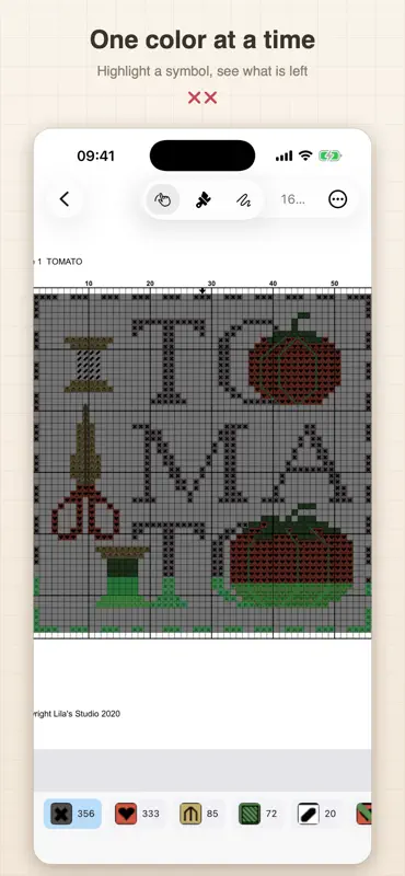 StitchGrid: Cross Stitch Chart screenshot 5 of 6