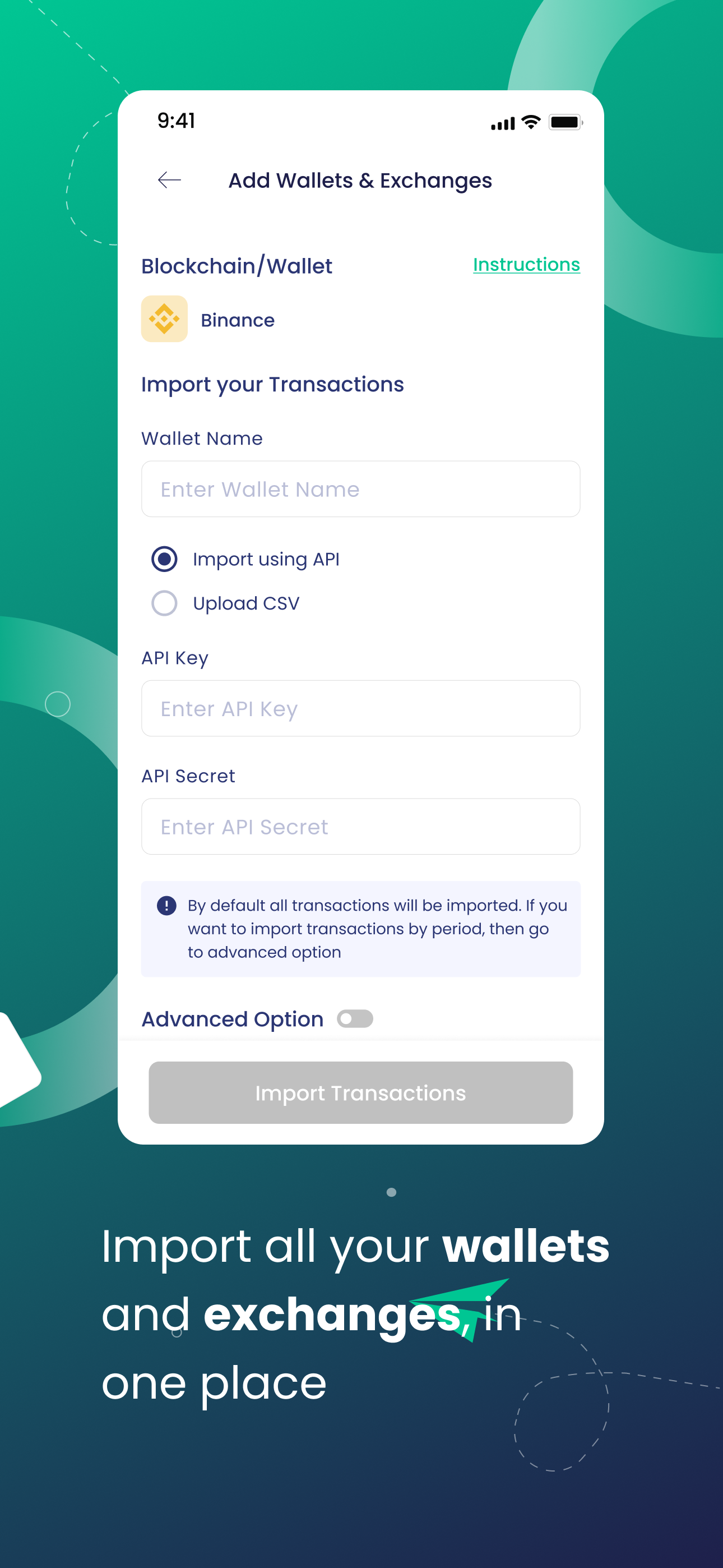 Kryptos - Crypto Tracker