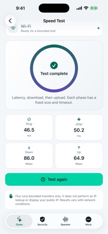 Flux: Phone Security & Cleaner Screenshot 2 of 3
