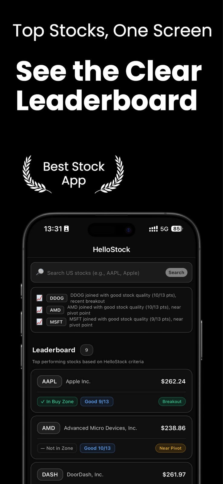 HelloStock - Invest Like a Pro iphone screenshot 3