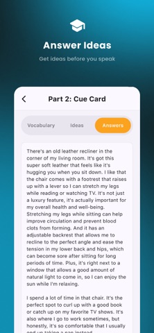 IELTS Speaking Assistant 2026 screenshot