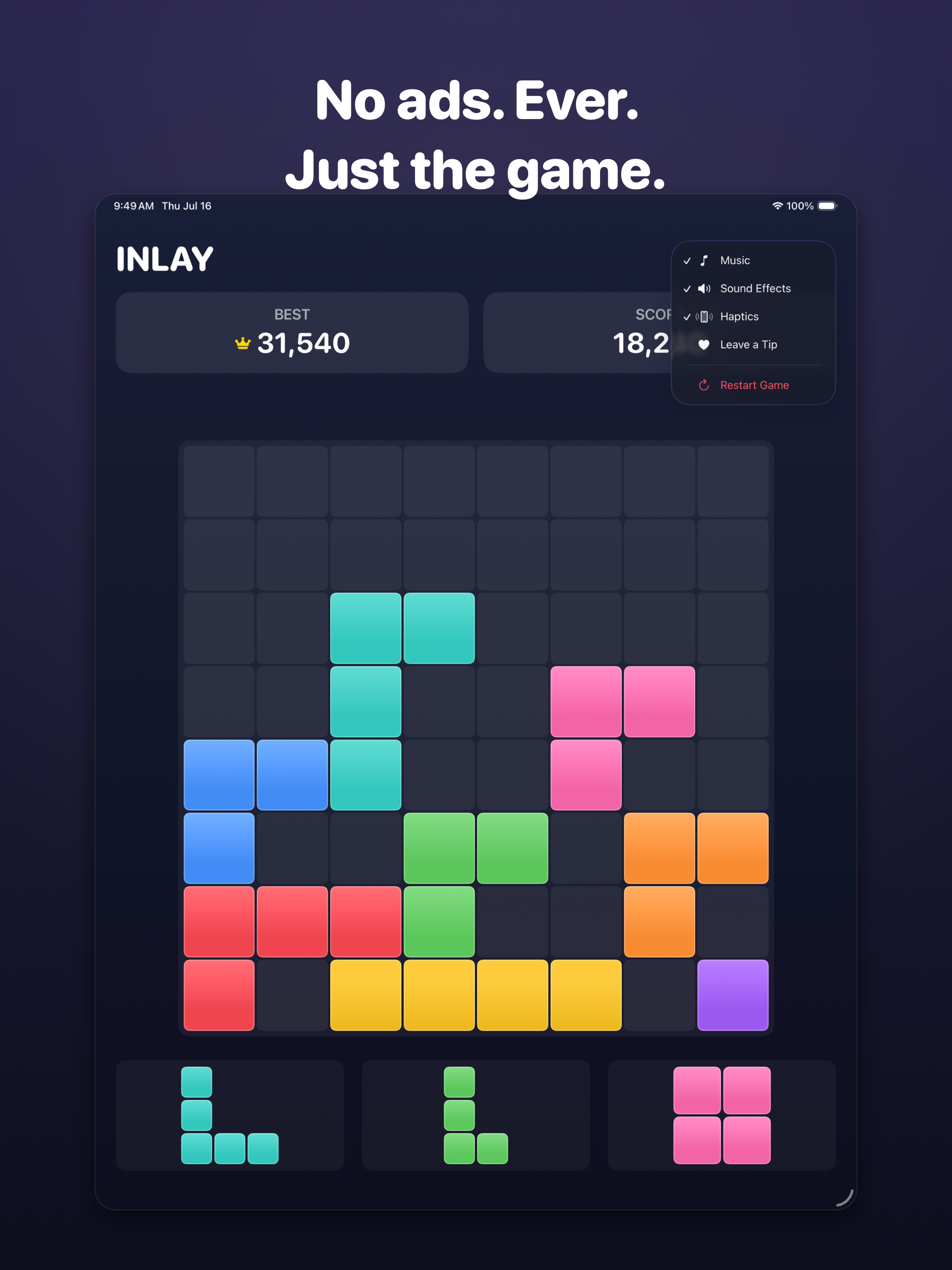 Inlay: Block Puzzle screenshot 9