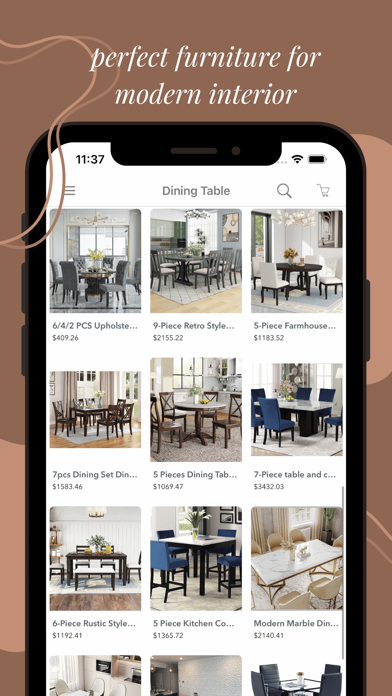 Cheap Home Furniture Online Screenshot