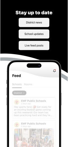 EMF Public Schools iPhone screenshot