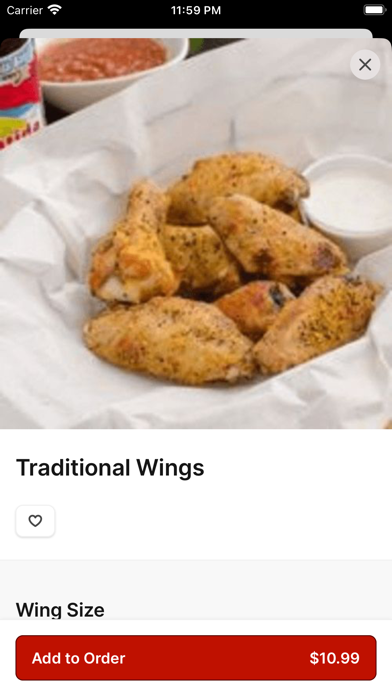 East Hill Pizza To Go iPhone screenshot 4 - Food & Drink app