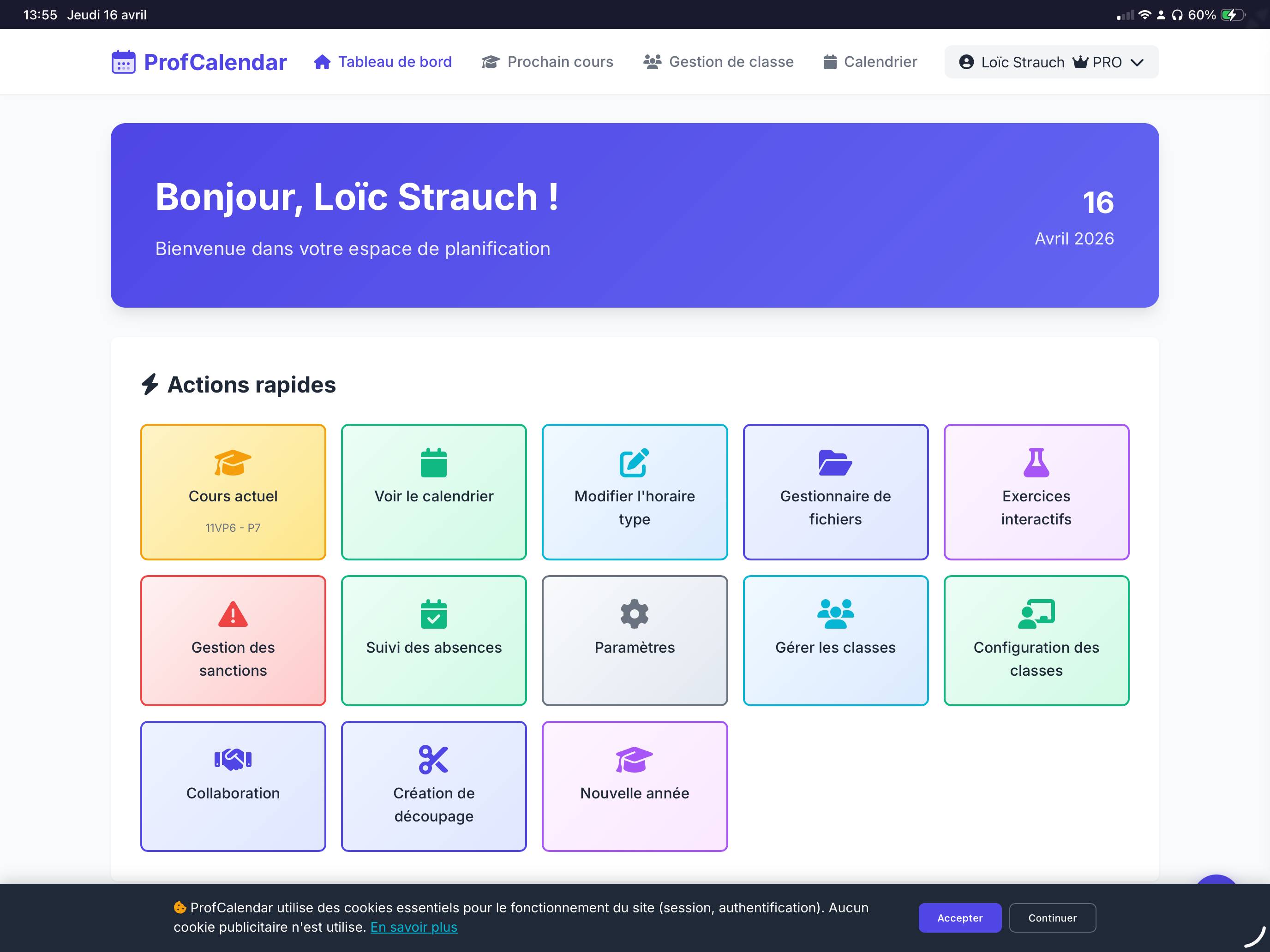 ProfCalendar Teacher screenshot 6