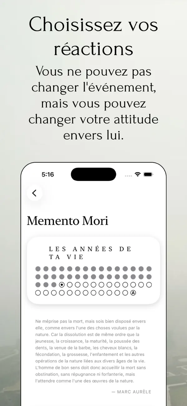 Screenshot #2 pour Aurelius: Quotidien Stoïque