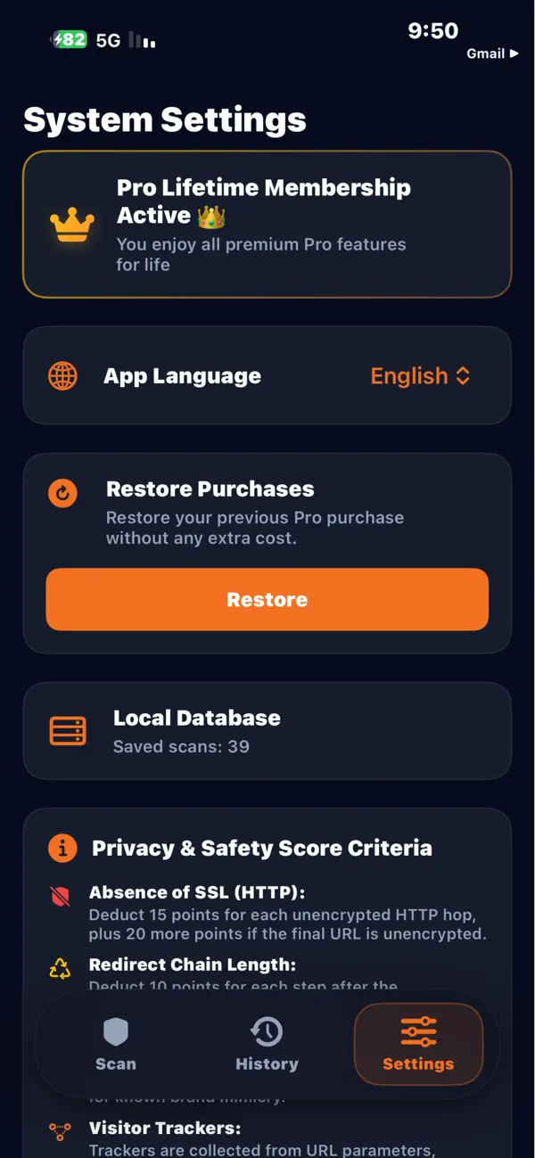 #4. CHECKurl: Safe Link Inspector (iOS) di: Thamer Mohammed