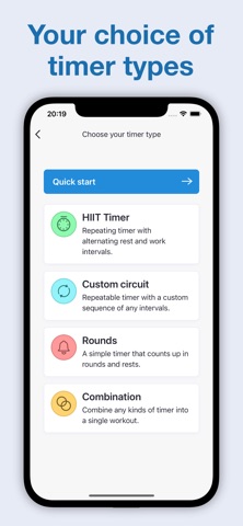 Hi Timer: interval timer, HIIT Screenshot 4 of 9