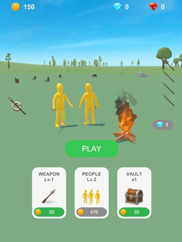 Mammoth Hunters: Tribe iPad screenshot