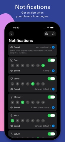 Planetary Hours by Planetaro screenshot 7