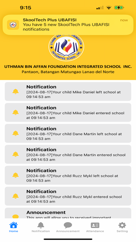 #3. SkoolTech Plus UBAFISI (iOS) 由: Michael Martin Abellana