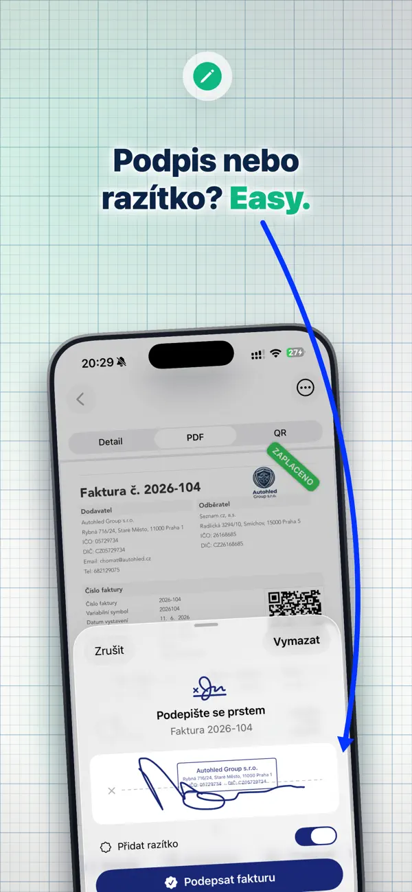 Screenshot #3 pour easyFaktury
