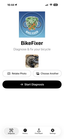 BikeFixer screenshot