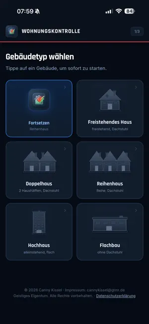 Feuerwehr Wohnungskontrolle screenshot 1