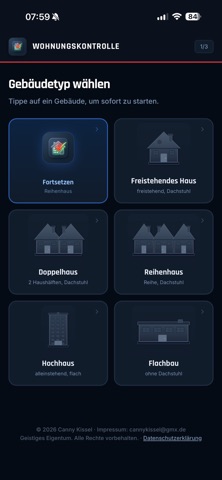 Feuerwehr Wohnungskontrolle iPhone screenshot